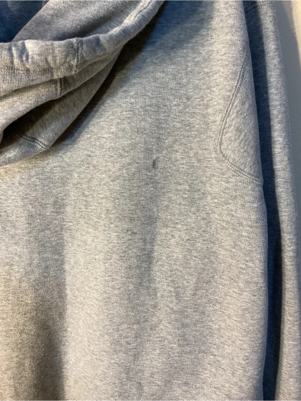 Jordan Men’s Gray Full-Zip Hoodie with Black Jumpman XXL